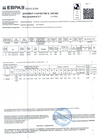 Арматура 32 25Г2С 12000 